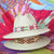 Amaranto | Sombrero artesanal | Protección solar UPF50+ | illums uv